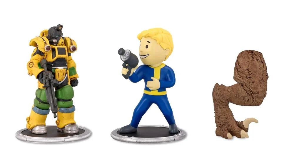 Fallout Collectible Figures Set A – Excavator Power Armor & Vault Boy